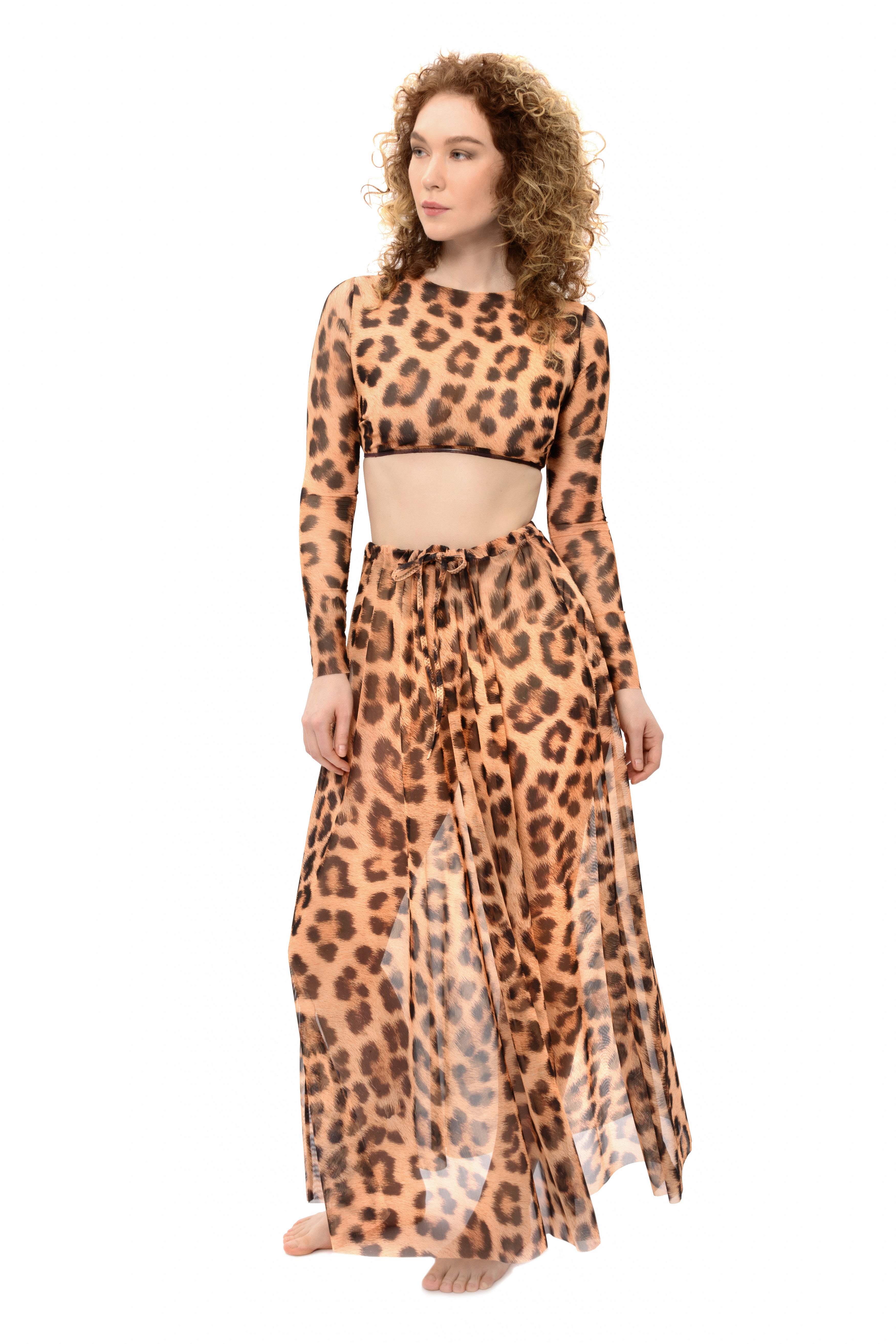 Leopard skirt iconic best sale