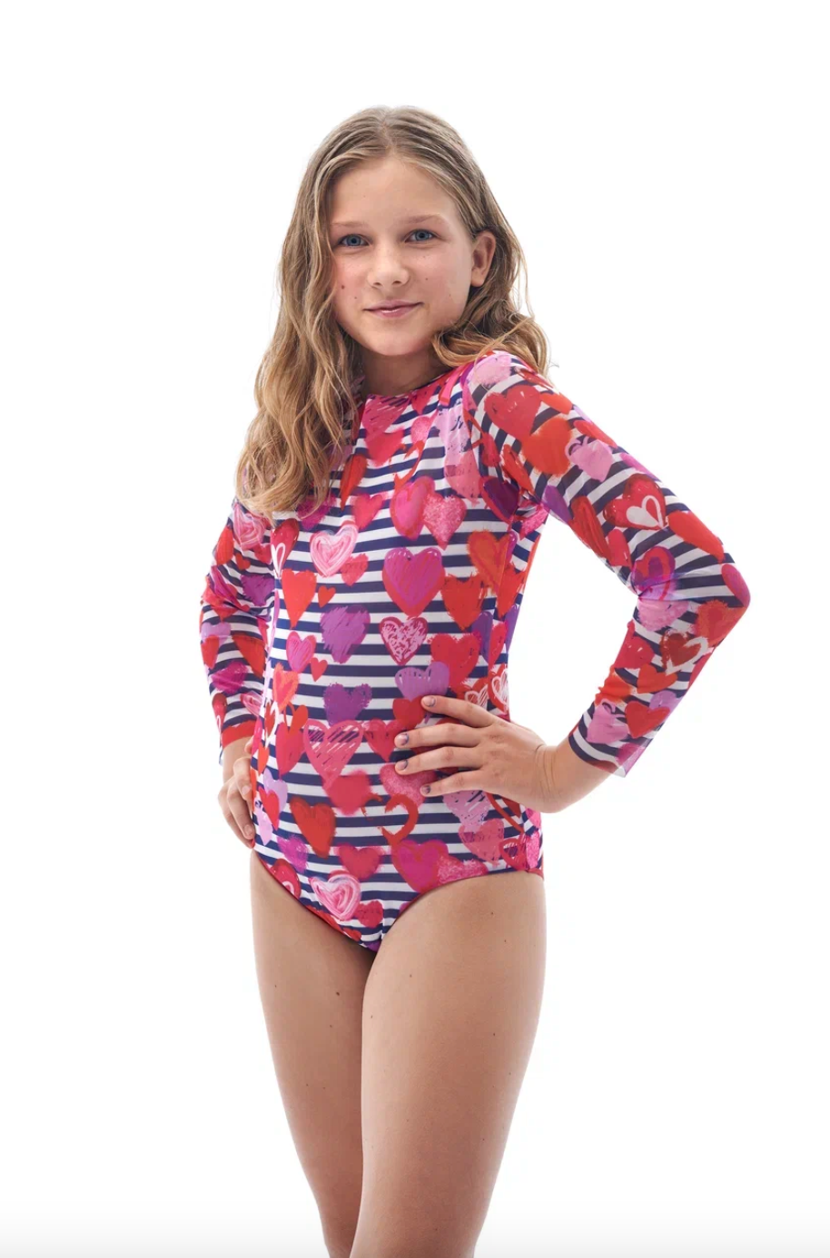 Explore our Stripes print kids swimsuits featuring SPF35 protection. This file highlights eco-friendly swimwear designed for classic luxury and safety, ensuring your child enjoys comfortable and stylish beachwear. Shop now!